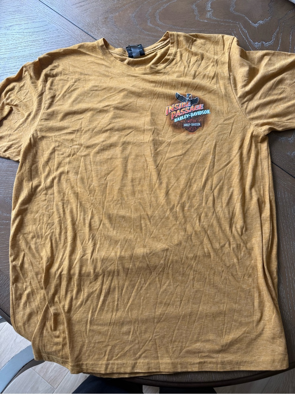 Harley-Davidson Inside Passage Ketchikan Alaska Vintage T-Shirt XXL Bravado